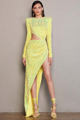 Ricky Sequins Gown