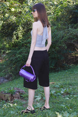 Gray Ruched Camisole