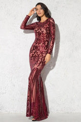 Paisley Elegant Evening Dress