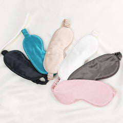 22 Momme Slip Silk Sleep Eye Mask With Elastic Band