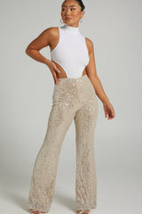 Room Full Of Stars Sequin Flares