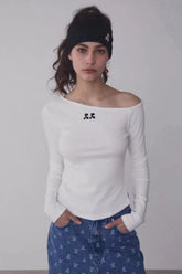 Street Style One Shoulder Top