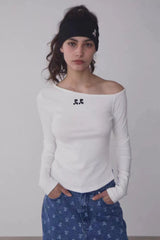 Street Style One Shoulder Top