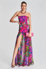 Nicole Silk Chiffon Dress