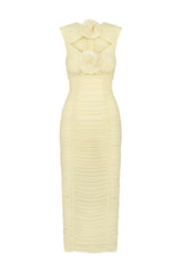 Flower Bloom Midi Dress