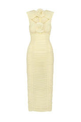 Flower Bloom Midi Dress
