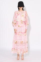 Faye Floral Top + Skirt Set