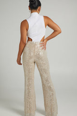 Room Full Of Stars Sequin Flares