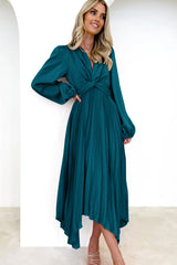 Amour Midi Satin Dress