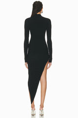 Pamela Asymmetrical Midi Dress