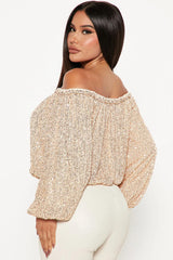 Sarah Sequin Top