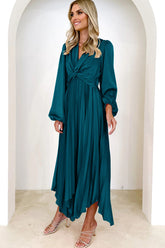 Amour Midi Satin Dress