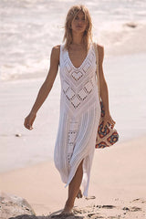 Pool Party Crochet Midi Cover Up