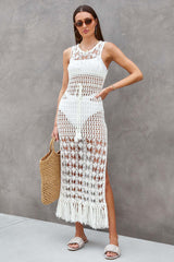 Nicole Knit Long Cover Up