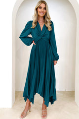 Amour Midi Satin Dress