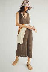 Pool Party Crochet Midi Cover Up