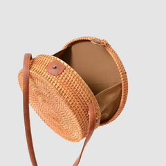 Round Straw Bag