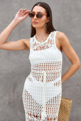 Nicole Knit Long Cover Up