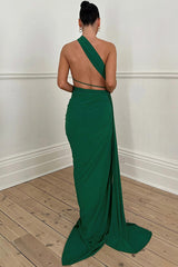 Pooh-Who Asymmetrical Cut-Out Dress