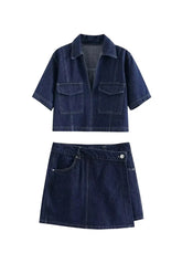 Gretta Denim Set