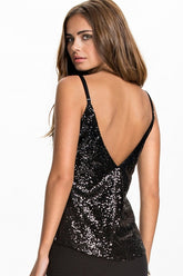 Sequin Cami Top