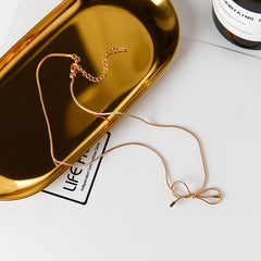Charming Bow Choker necklace