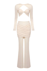 Aethwy Draped Two Piece Jumpsuit