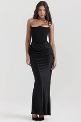 Persephone Off Shoulder Bustier Dress