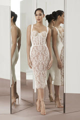 Poem Sling Dress With Lace