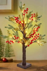 Festive Berry Pine Tree