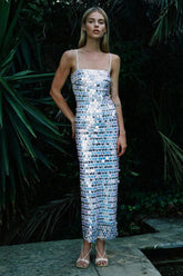 Phoenix Midi Dress in Sequins