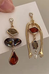 Abstract Dangle Art Earrings