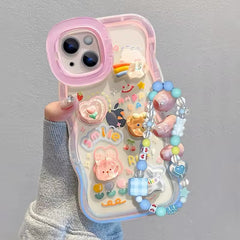 Kawaii Rainbow iPhone Case