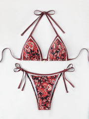 Santorini Shores Triangle Bikini Set