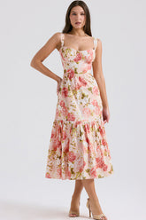 Elia Floral Midi Sundress