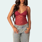 Heartbreaker All-over Lace Hour Cami