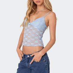Heartbreaker All-over Lace Hour Cami
