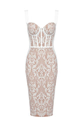 Poem Sling Dress With Lace