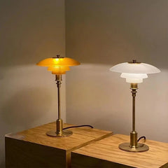 Bauhaus Orange Lamp