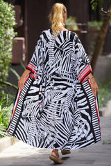 Tie Dye Belt Kimono Blouse (15 Colors)