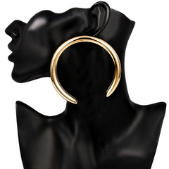 Extravagant Open Hoops Earrings