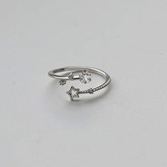 CZ Star Open Ring