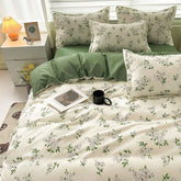 Chamomile Flower Print Bedding Set