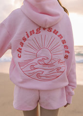 "Chasing Sunsets" Oversized Hoodie