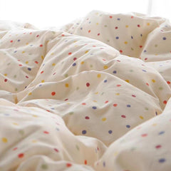Cheerful Polka Dot Duvet Cover