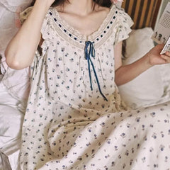 Coquette Ribbon Lounge Dress