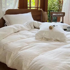 Cotton Muslin Duvet Cover Set