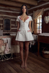 Rosas Cottage Mini Dress