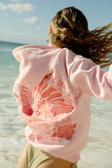 'Everything Comes In Waves' Oversized Hoodie