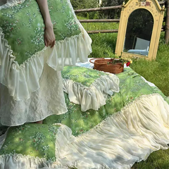 Fairy Spring Floral Comforter Set